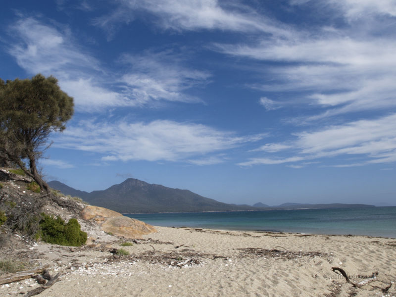 Hazard's beach - Freycinet park - Tasmanie