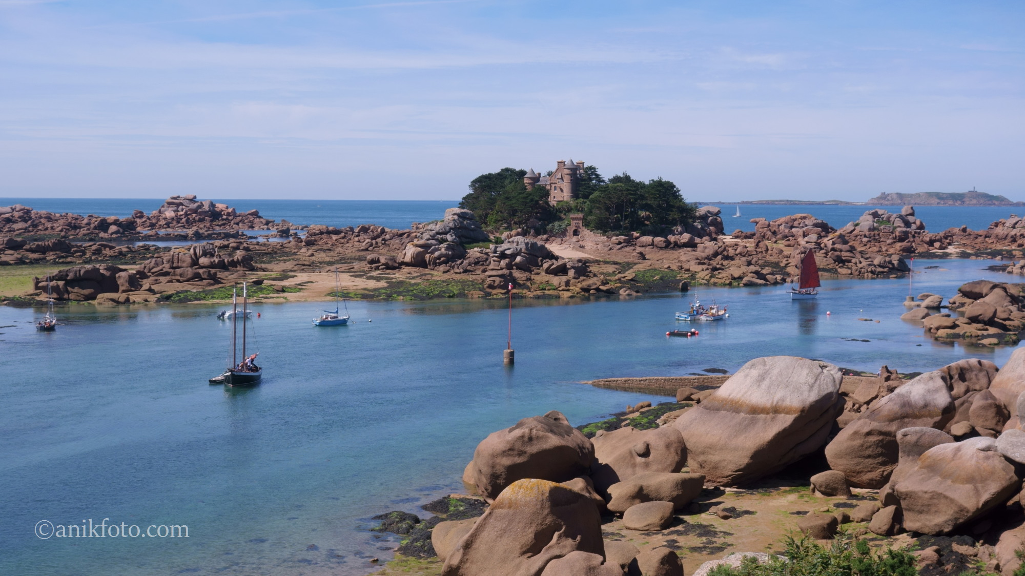 Ploumanach - Côte de granit rose - Côtes d'Armor - Bretagne